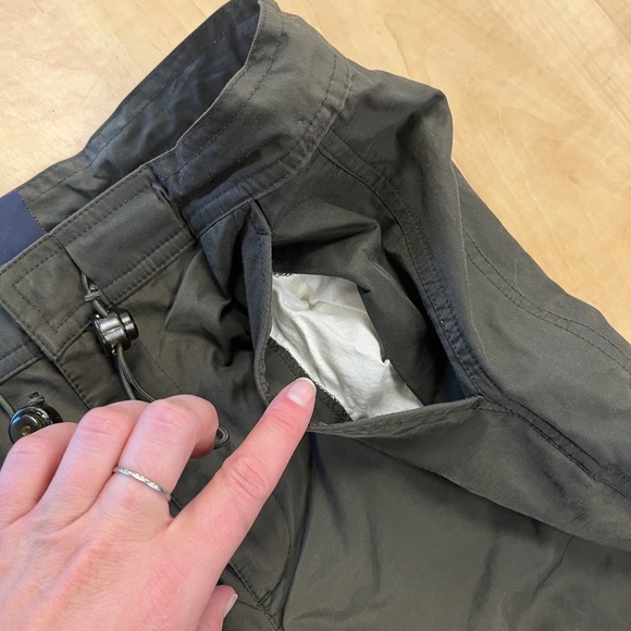 Vintage RALPH by Ralph Lauren Nylon Swishy Pants 90s 00s Drawstring sz 6 - Picture 7 of 13